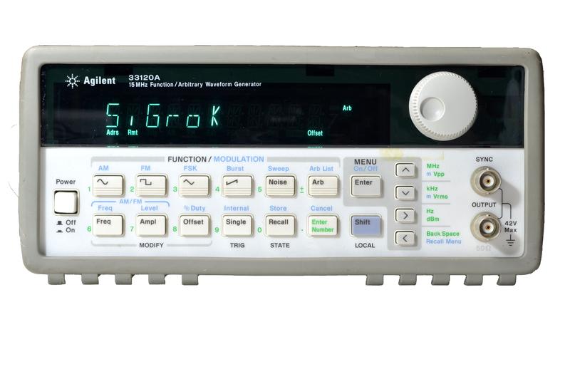 Agilent 33120a Front