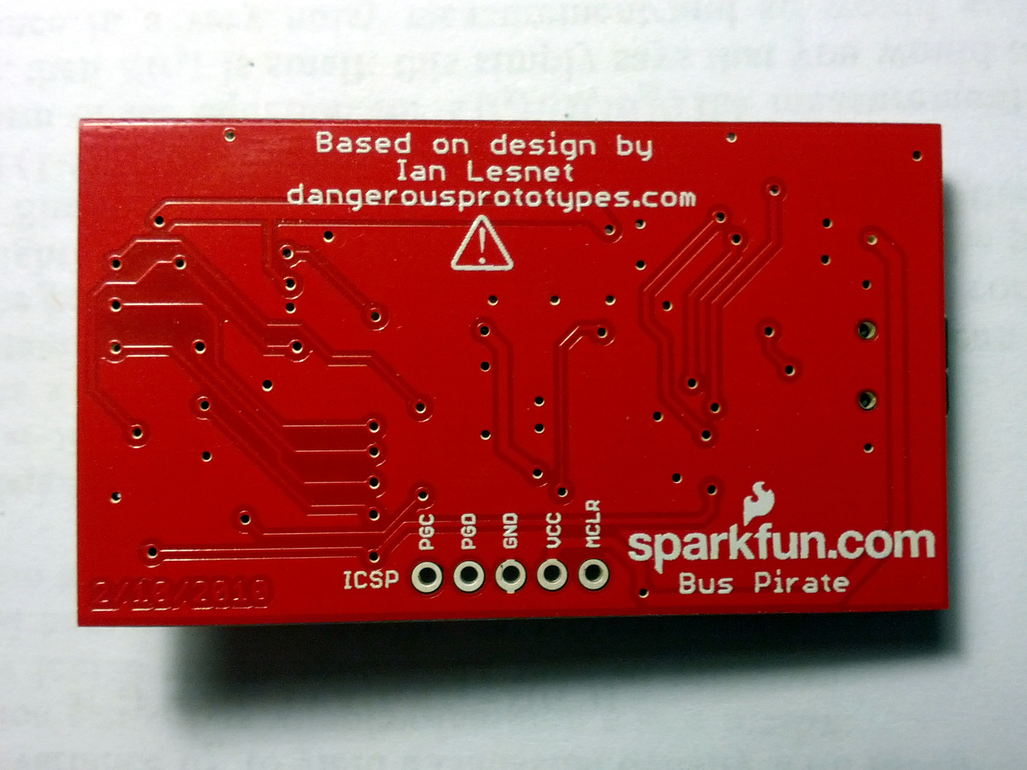 Buspirate V3 Sparkfun Bottom