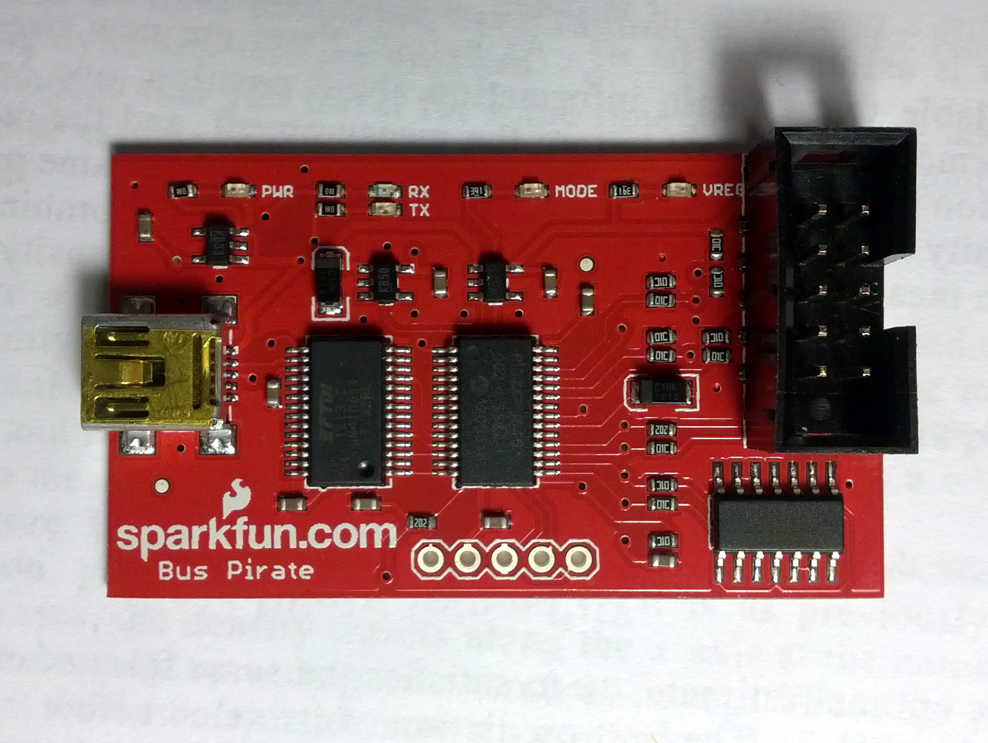 Buspirate V3 Sparkfun Top