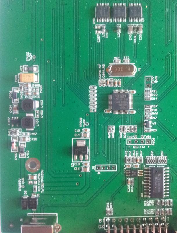 Hantek 1008c Pcb Reg Mcu Gen