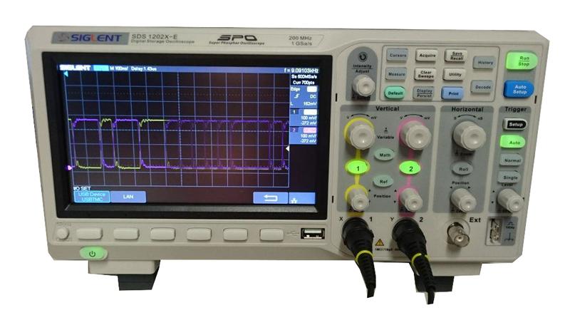 Siglent Sds1202x E Front