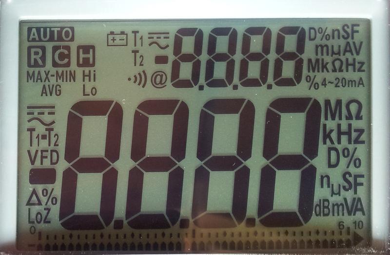Bm525s Display Segments