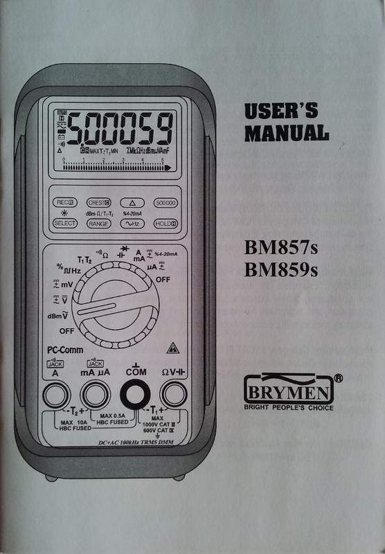 Bm859s Manual