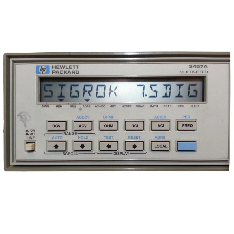 Hp 3457a Sigrok Teaser