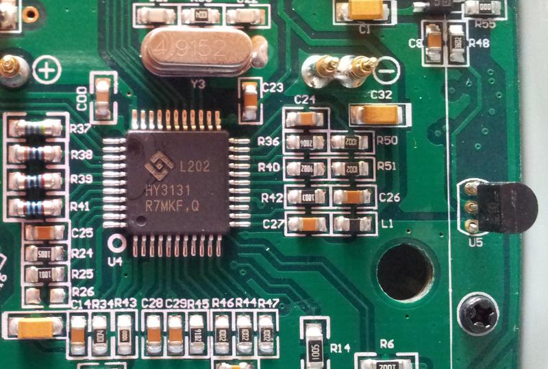 Peaktech 3442 Pcb Dmm Chip