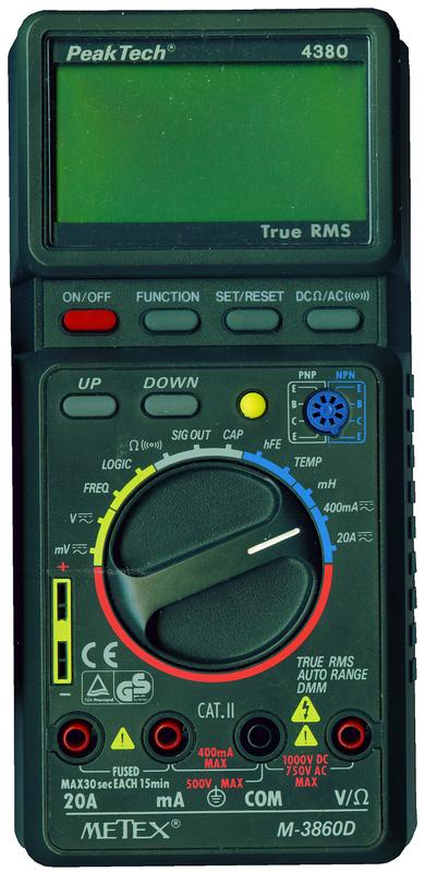 Peaktech 4380 Full Front